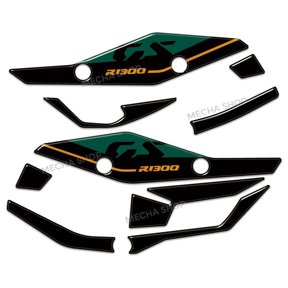 R1300GS Accessories Stickers Heel Protector For R 1300 GS 2023 - Motorcycle 3D Epoxy Decal Protection Kit