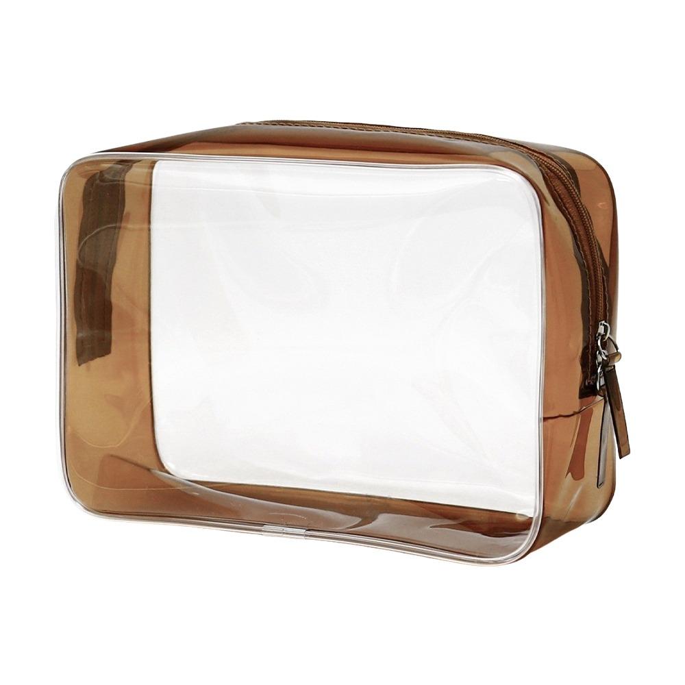 Multipurpose PVC Transparent Cosmetic Bag Waterproof Storage Storage Bag Large Capacity Makeup Beauty Case for Women & Men