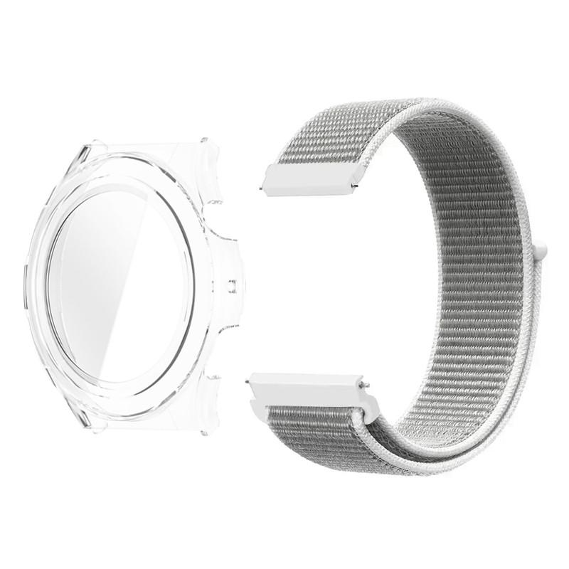 Nylon Loop Strap with TPU Case for Amazfit Cheetah Pro Cheetah Arround Replacment Watchband