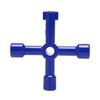 1Pc Multifunction 4 Ways Universal Triangle Wrench Key Plumber Keys Triangle