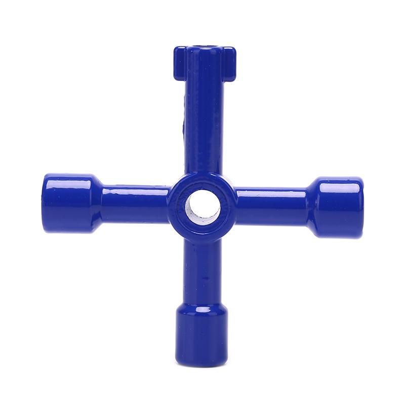 1Pc Multifunction 4 Ways Universal Triangle Wrench Key Plumber Keys Triangle