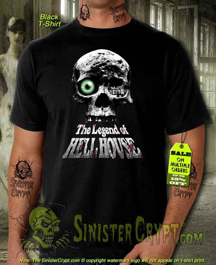 

The Legend of Hell House t-shirt, Horror Ghosts Retro, sizes: Small to 6XL Unisex T-Shirt L