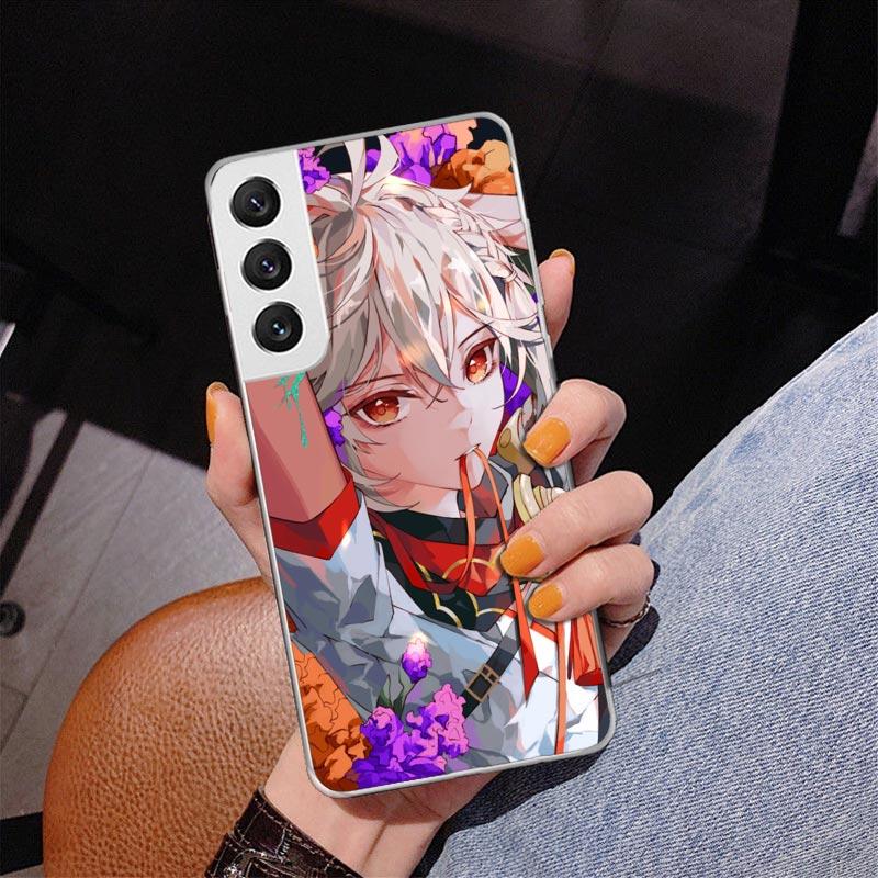 Genshin Impact Raiden Shogun Baal Phone Case For Samsung Galaxy S24 S25 Edge S26 Ultra S23 S22 S21 Plus S20 FE + Personalized Pr
