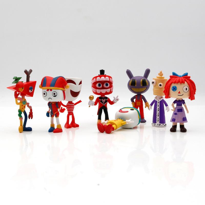 8pcs The Amazing Digital Circus Action Figure Model Toy Decoration Kids Gifts