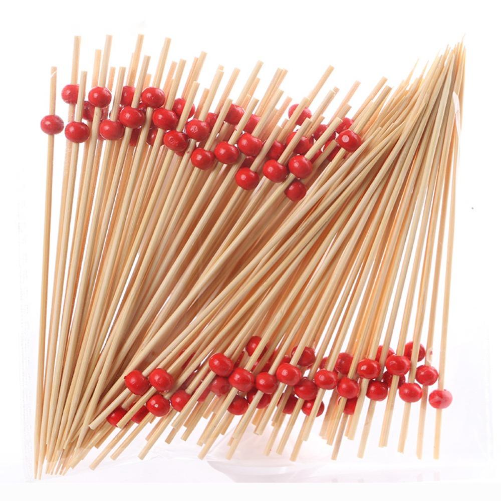 Picnic Party Supplies Cocktail Fork Wooden Dessert Salad Stick Cocktail Pick  Food Cupcake Fruit