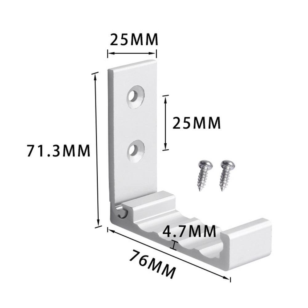 Rust-Resistant Concealed Robe Hook Heavy-Duty Wall Mounted Hook Folding Coat Hook  Bathroom
