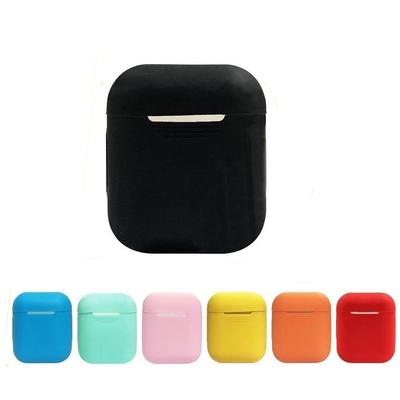 Capa protetora de silicone macio à prova de choque para AirPods 1/2 e protetor de fone de ouvido para AirPods 4