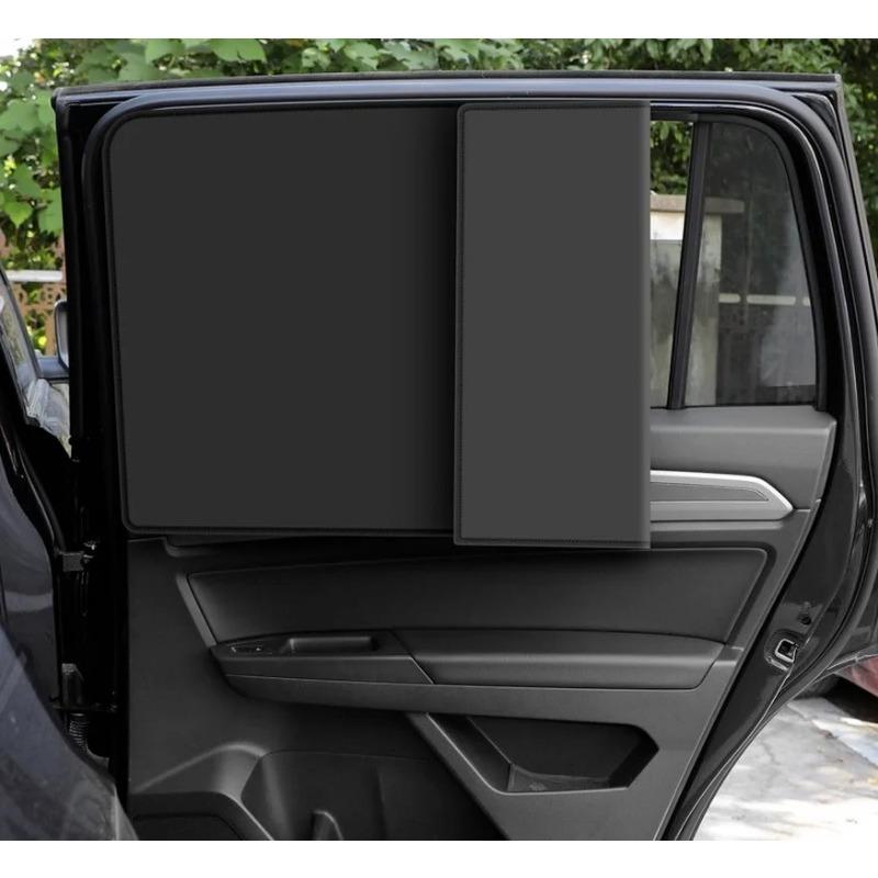 Magnet Car Side Window Curtain Privacy Curtains for Car Sun Shade Summer Sunshades UV Reflection Front/Back Window parasol coche