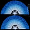 Peacock Dance Fan - Colorful Gradient for Performances