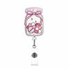 Unisex ID Name Cards Holders Retractable Badge Reel Cartoon Hospital Medical Icons Lovely Nurse Doctor Clip Brooches Keychains