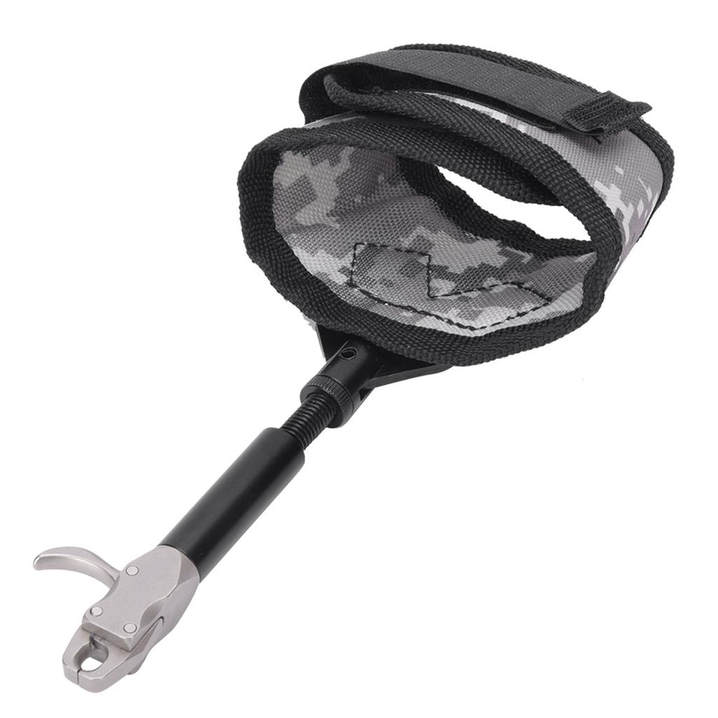 Canvas Handgelenkschlaufe Compoundbogen Auslösehilfe Werkzeug Jagd Pfeil Bogenschießen Zubehörcanvas