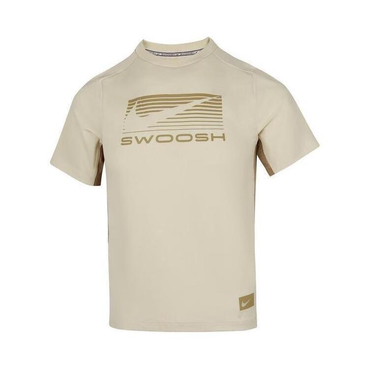 

Nike Футболка Swoosh B Nk Df Multi Ss Top Gx Love Fashion Пуловер с круглым вырезом Короткий рукав Унисекс Топы Хаки HJ3743229 S