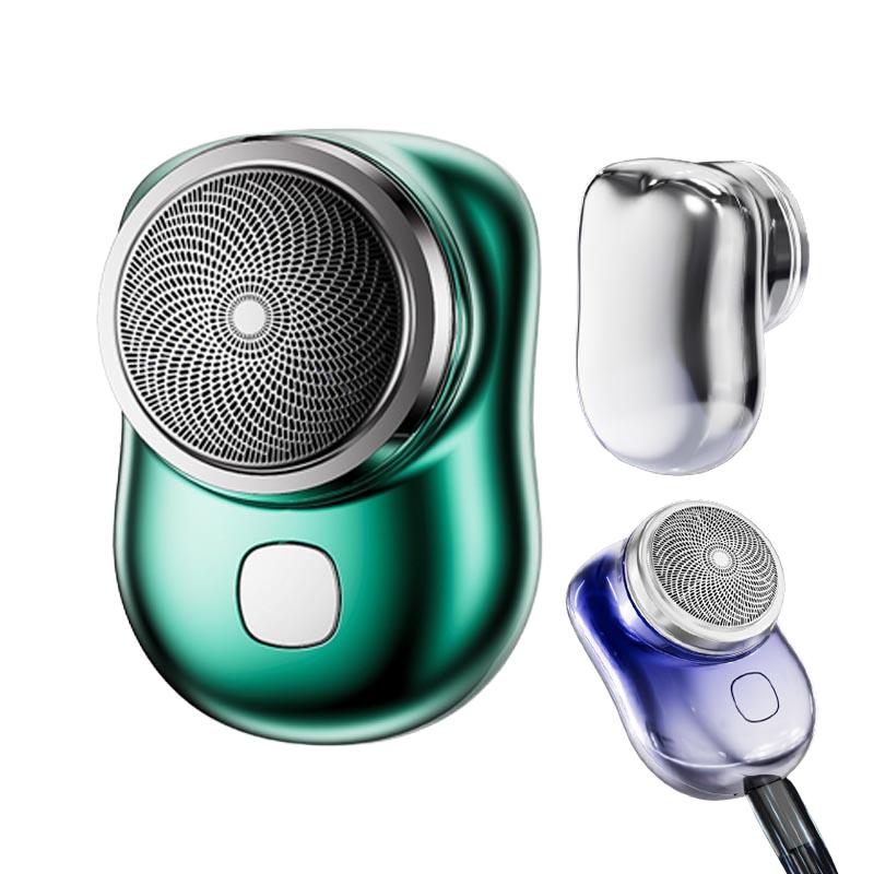 Mini Electric Razor for Men Waterproof Portable and Convenient Shaver USB Car Charging