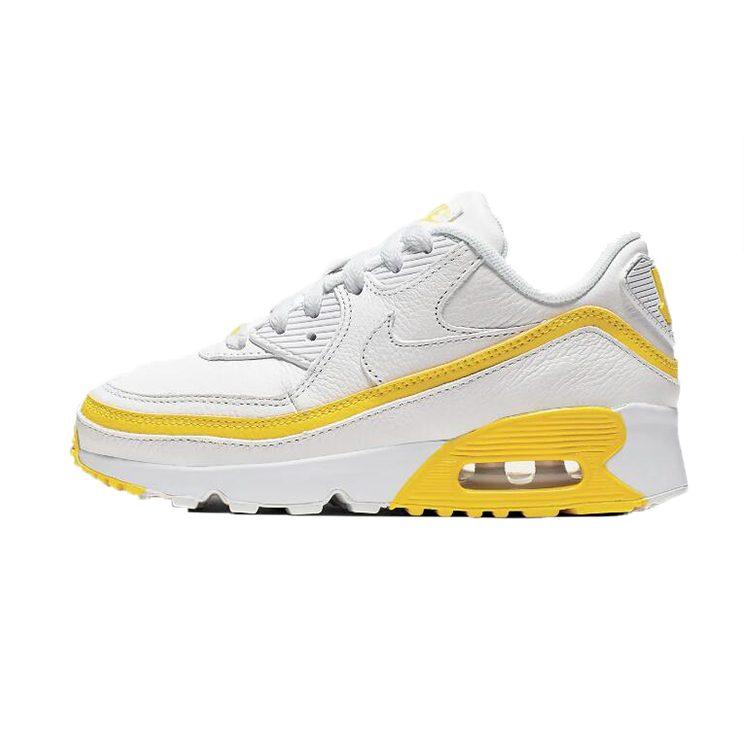 Nike Air Max 90 Undefeated White Opti Yellow PS CQ4616-101