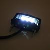 Motorcycle Motorbike LED License Plate Light Rr Tail Lamp White for Most Motorcycles