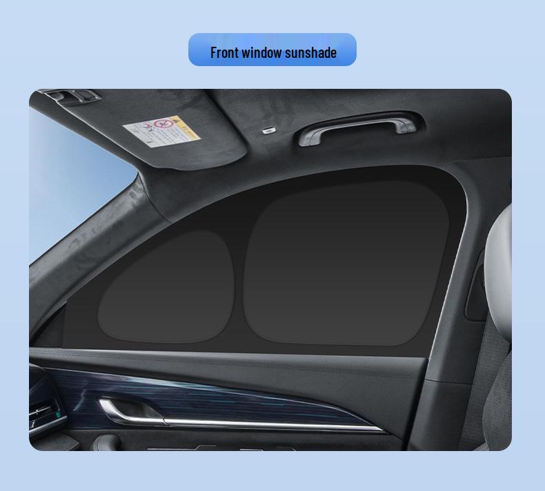 Geely 2025 Galaxy A7 Car Window Sunshade: Heat Insulation & Privacy Shield.