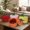 Large Capacity Cotton Rope Storage Basket Decorative Stationery Storage Box  Bedroom