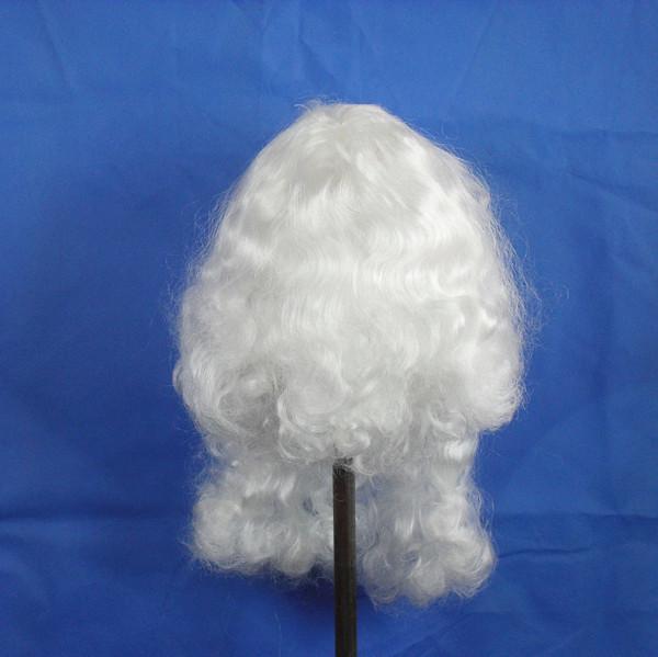 Santa Claus Wig and Beard Set - Holiday Party Costume and Halloween Props