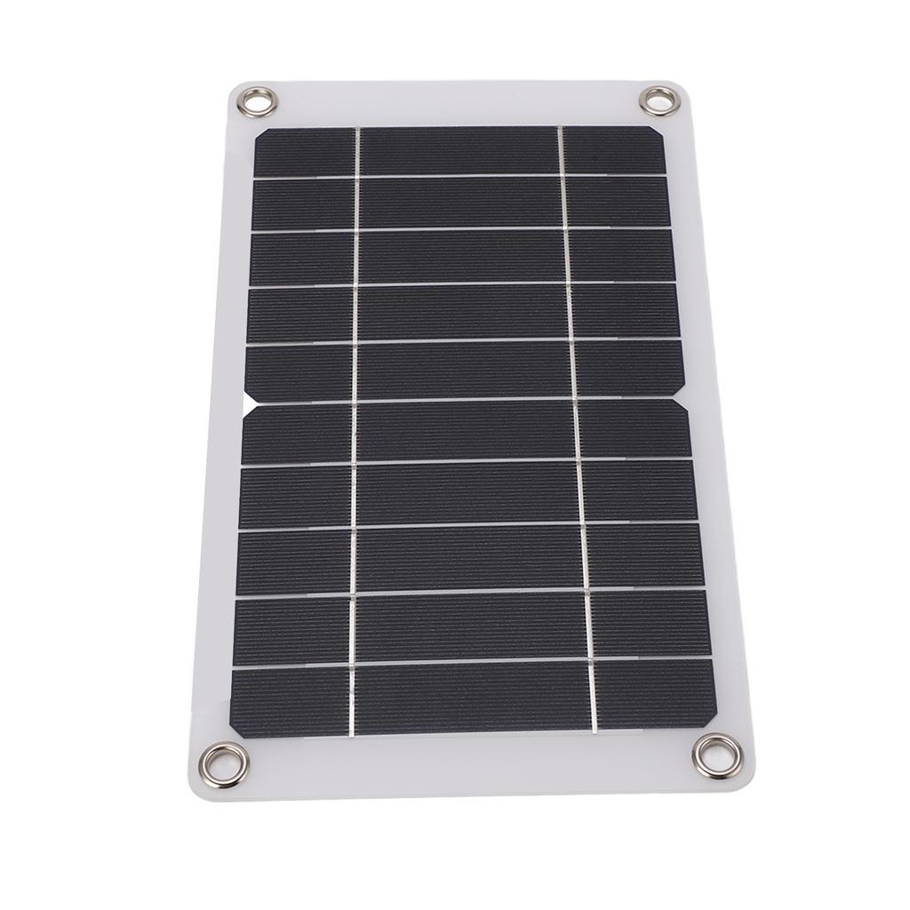 7.5W 5V USB Solar Panel Battery Charger Portable Monocrystalline Solar Panel Power Supply for Outdoors