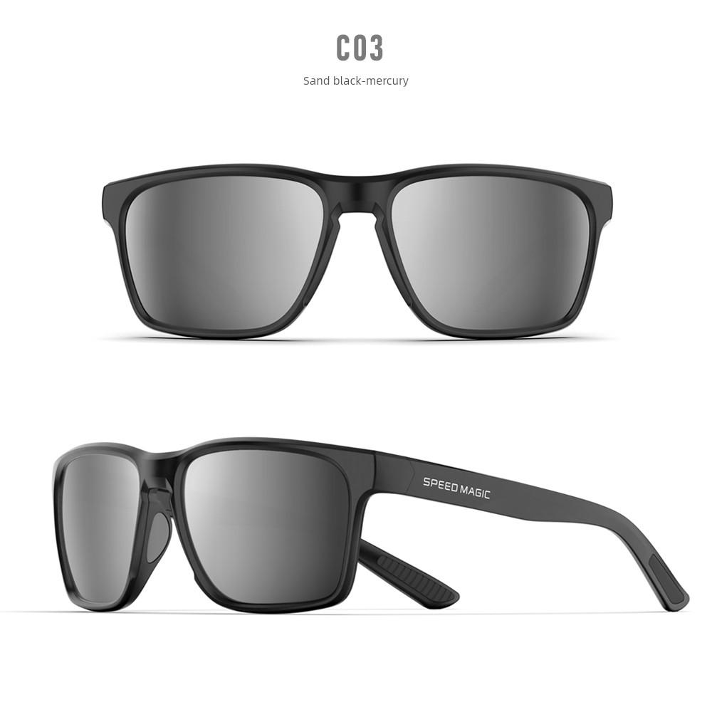 Sports Sunglasses for Men and Women, Polarized, Anti-Uv, Ultra-Light, Outdoor Mountaineering, Running, Cycling, Fishing, Driving Glasses