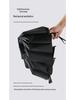 Compact Windproof Dual-Use Black Umbrella: UV Sunshade for Men & Women