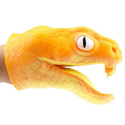 Scary Simulate Venomous Snake Hand Puppet Toy Story Telling Props