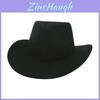 French Style Cowboy Hat With Feather Embellishments For Sun Protection And Travel