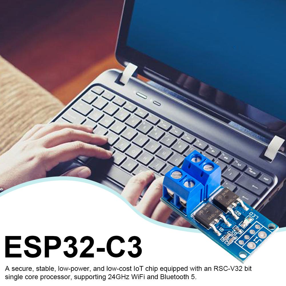 15A 400W MOSFET Trigger Switch Drive Module PWM Regulator Control Panel DC 5V-36V Electronic Switch Control Board for arduino