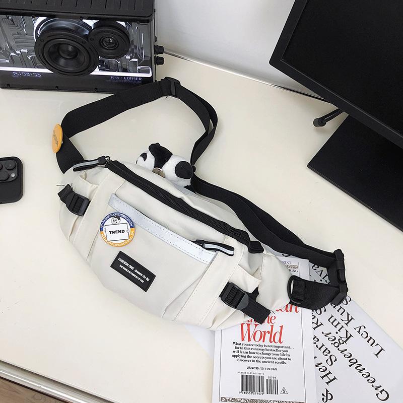 

Нагрудная сумка унисекс, простая сумка для хранения, легкий дорожный маленький рюкзак, сумка через плечо, модные повседневные сумки на одно плечо naked bag белый