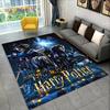 3D P-Potter Magic Academy Movie HD Rug Carpet for Living Room Bedroom Home Decor,Floor Mat Non-slip for Sofa Doormat Gift Kids