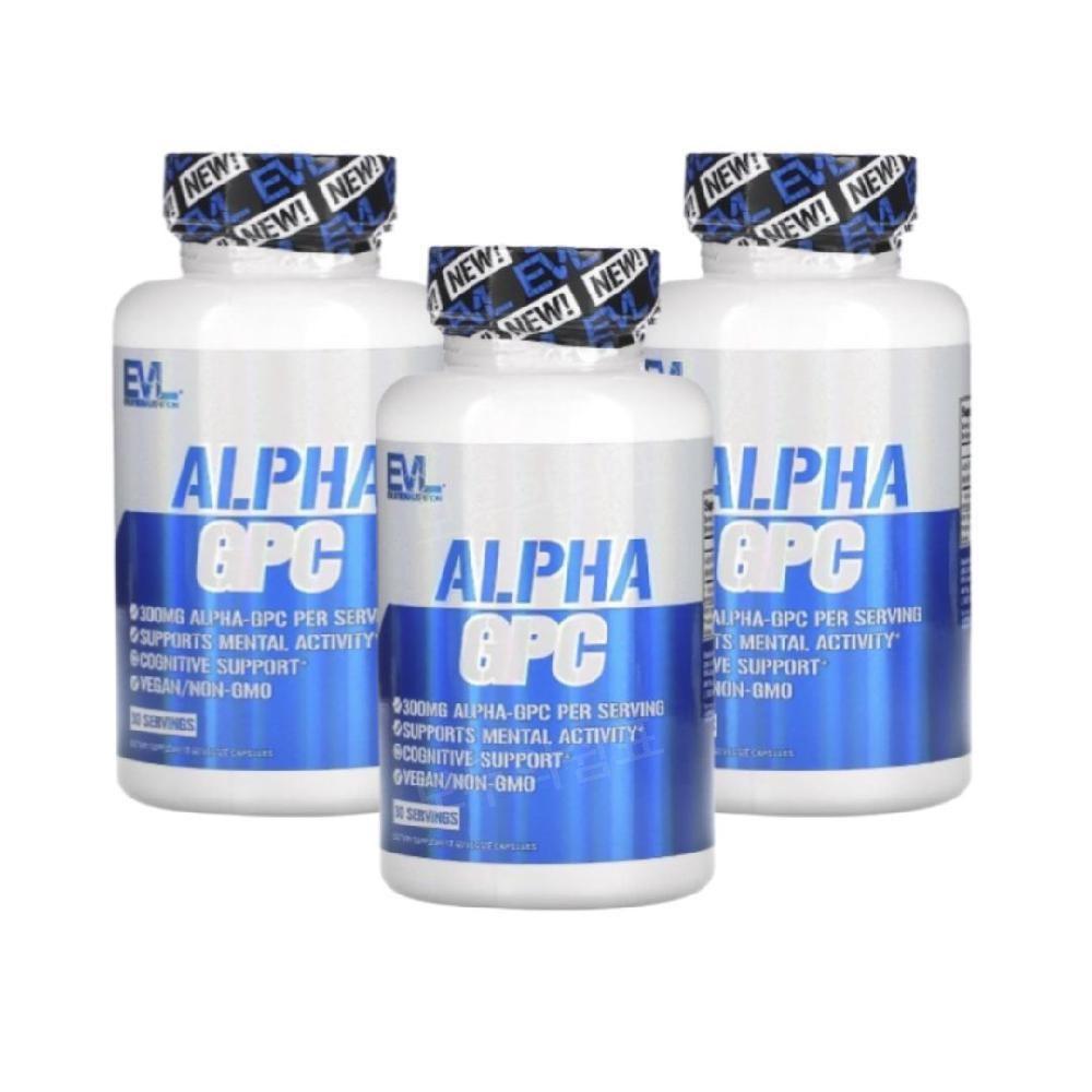 EVLution Alpha VEGGIE CAPSULES GPC 60 Capsules 3 pcs 60