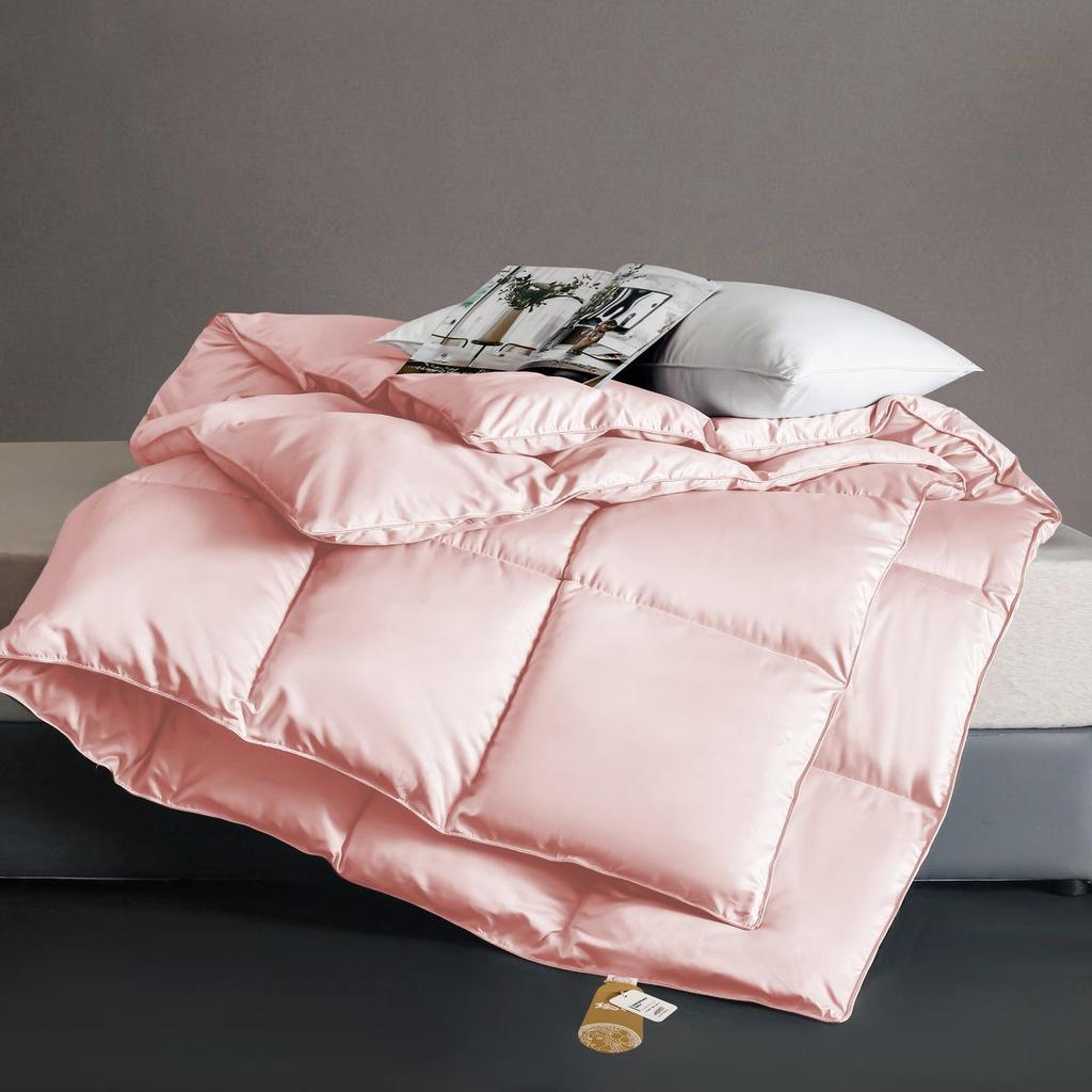 2025 Microfiber & Silk Cotton Quilt - Thickened Hotel Quality, Air Conditioning Comfort