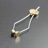 11cm Disc Bobbin Holder Lightweight Rustproof Stainless Steel+Brass