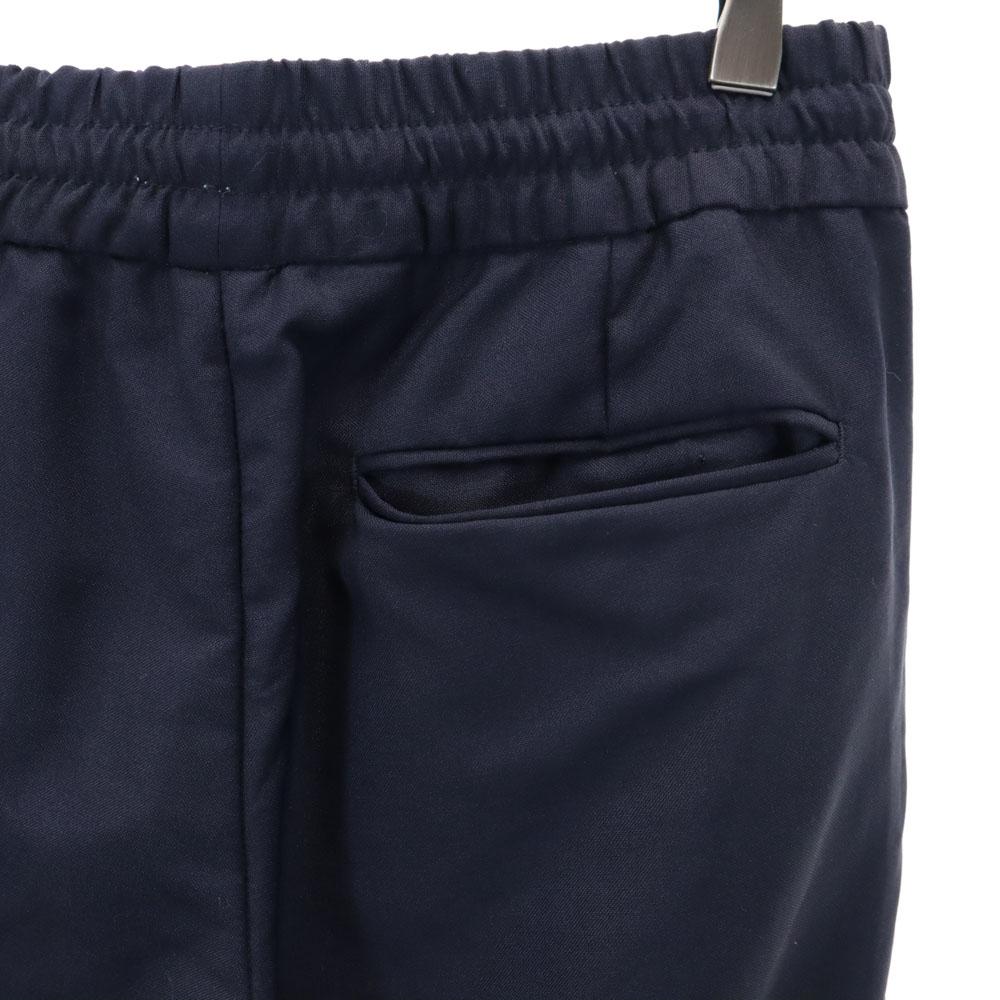 ACNE STUDIOS wool blend Long pants 46 Navy Waist rubber Men's Used