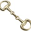 1PC Double D-Ring Snaffle Bit Alloy Equestrian Connecting Clasp D-Ring Snaffle Bit Connectors for Shoes Decoration Loafers Purse