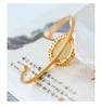 Imitation Hetian Jade Openwork Lace Geometric Bracelet - Retro White Ruyi Lock Fortune Bangle