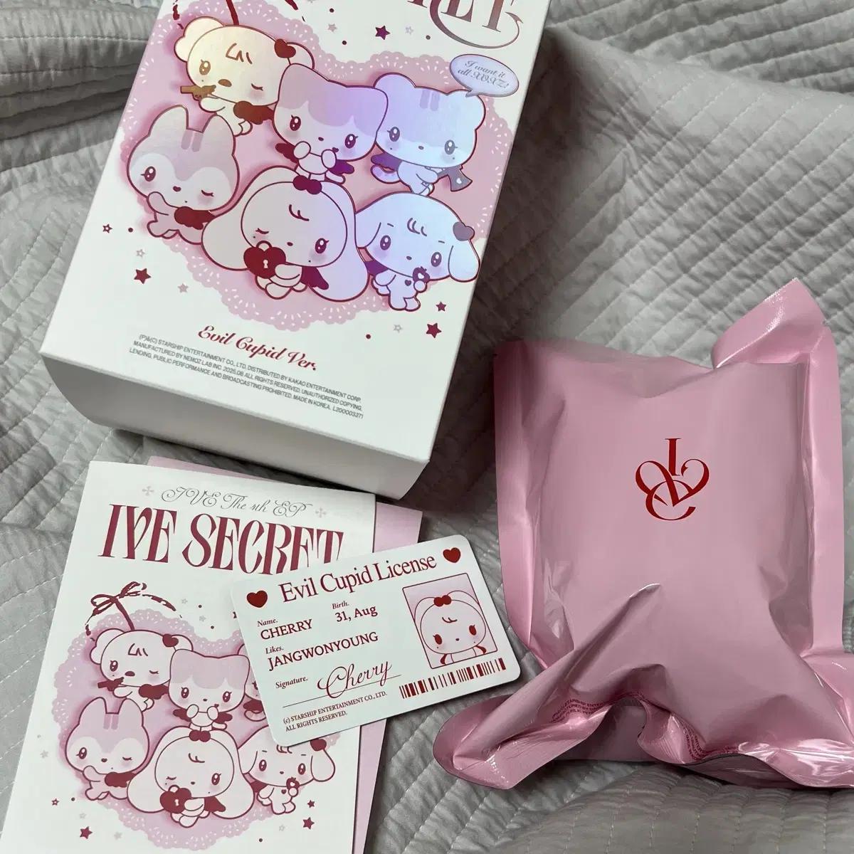 

IVE Мини Том. 4 Злой Купидон Вер. Вонён Черри+лицензия Kard