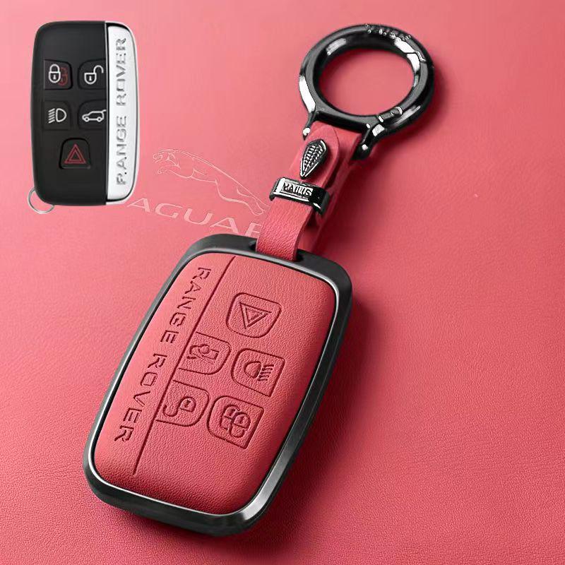 Compatible with Land Rover Range Rover Key Case: Evoque, L Discovery 4/5, Sport Version, Velar, Defender, Autobiography Buckle.