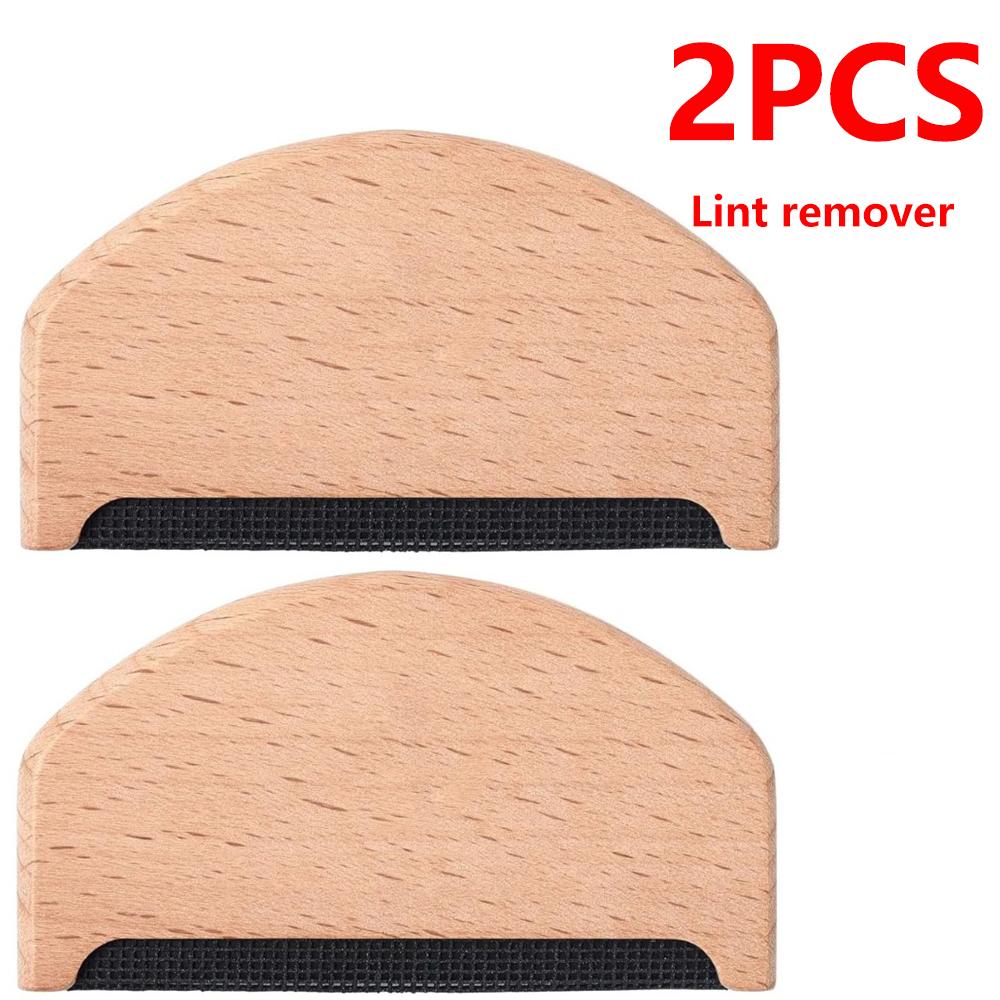 Spazzola Pettine Pulizia Portatile Rimuovi Pelucchi Pelo Legno Epilatore Maglione Cashmere Vestiti Lanuggine Tessuto Raschietto Pilling a Pompon