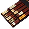 Red Sandalwood Chopstick Gift Set: Unlacquered, Unwaxed Solid Wood for One Person