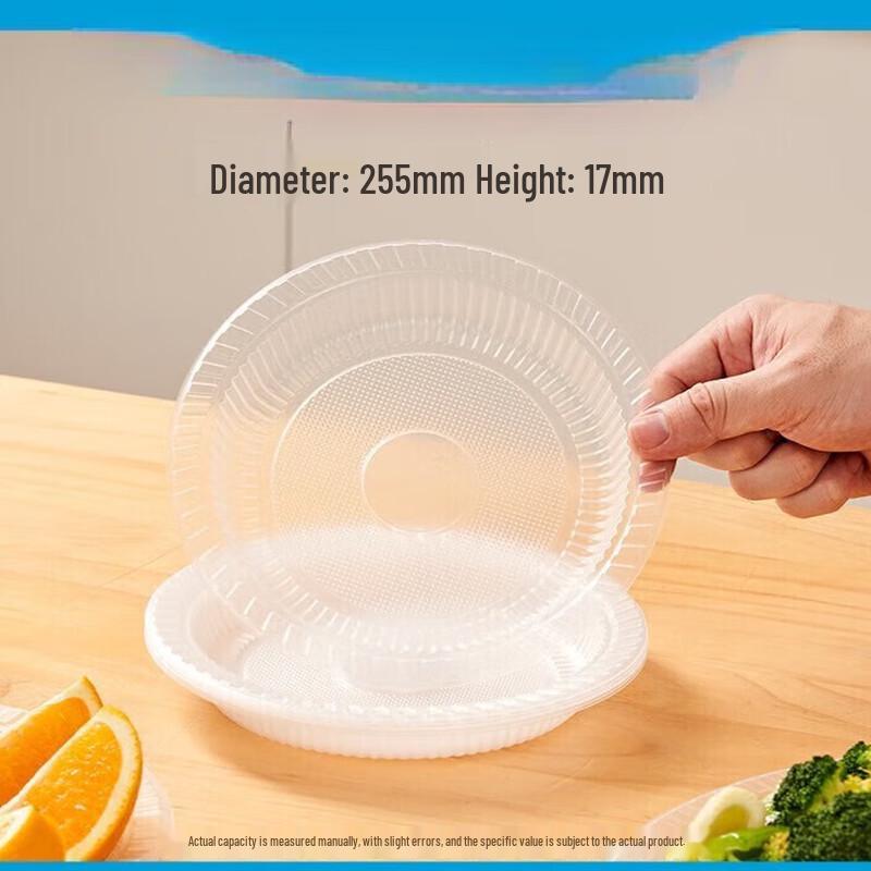 ZISIZ Extra Thick Round Dinner Plates