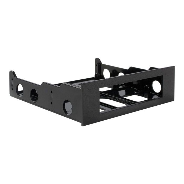 Adaptateur Support Disque Dur - STARTECH - 3.5" vers 5.25" - Noir - Baie de stockage - P/N: PEX2EC35