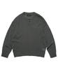 OTHERFITS City Boy Summer Henley Neck Knit (Charcoal)