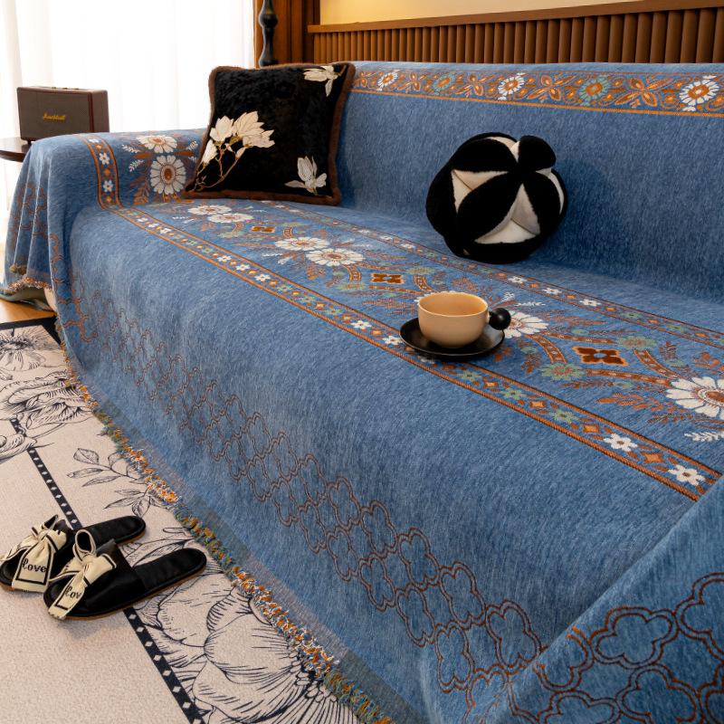 

The new simple wind and dust-proof four-season universal sofa cover is skin-friendly and does not shed hair. Dust cover blanket sofa towel 30*50cm