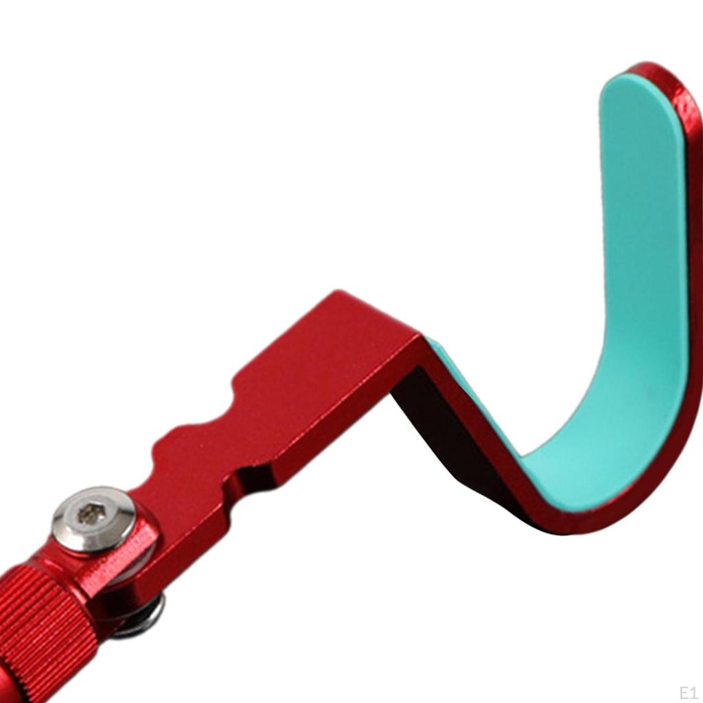 Narożny uchwyt na wędki, wspornik wędkarski, praktyczny, łatwy w instalacji, wielofunkcyjny, ze stopu aluminium, na piknik