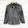 Italy SIGNORIA Leather Jacket 46/XL Dark Gray Riders Coat Fall/Winter(USED)