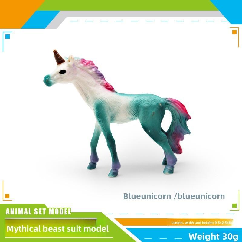 Unicorn Figurine Collectible Pvc Model For Kids Fantasy Animal Decor Play Toy