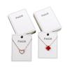 Rectangular Necklace Display Card - 6x8cm Simple Fashion Jewelry Packaging Hanging Card