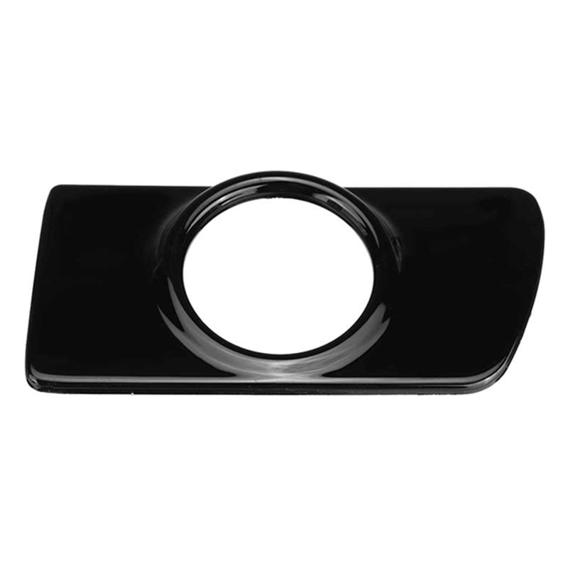 NEW-1 PCS Glossy Black Air Vent Gauge Pod Adapter Dashboard Cover Frame Replacement Parts For Vauxhall For Astra H 2004-2010 RHD