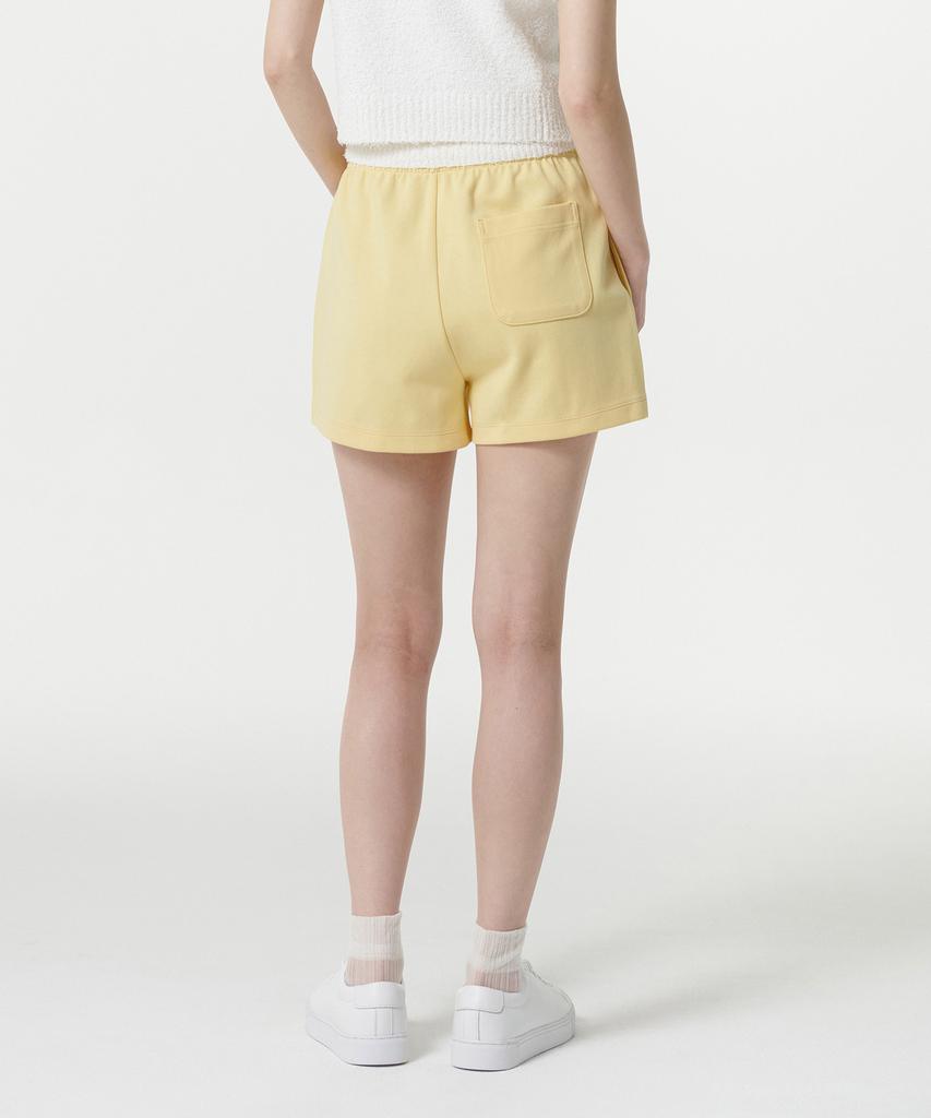 MUSINSA STANDARD WOMAN Women'S Double Knit Sweat Shorts [Butter]